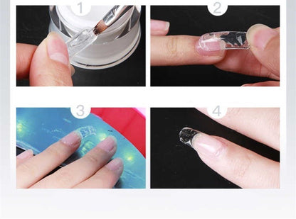 Removable Clear Gel Nail Tabs