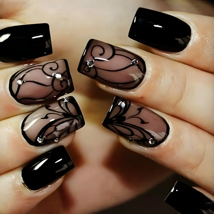 BlackVine Gothic Press-On Nails