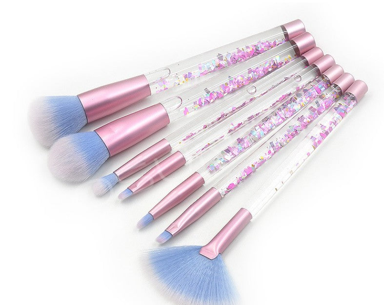 Liquid Crystal Makeup Brush Set