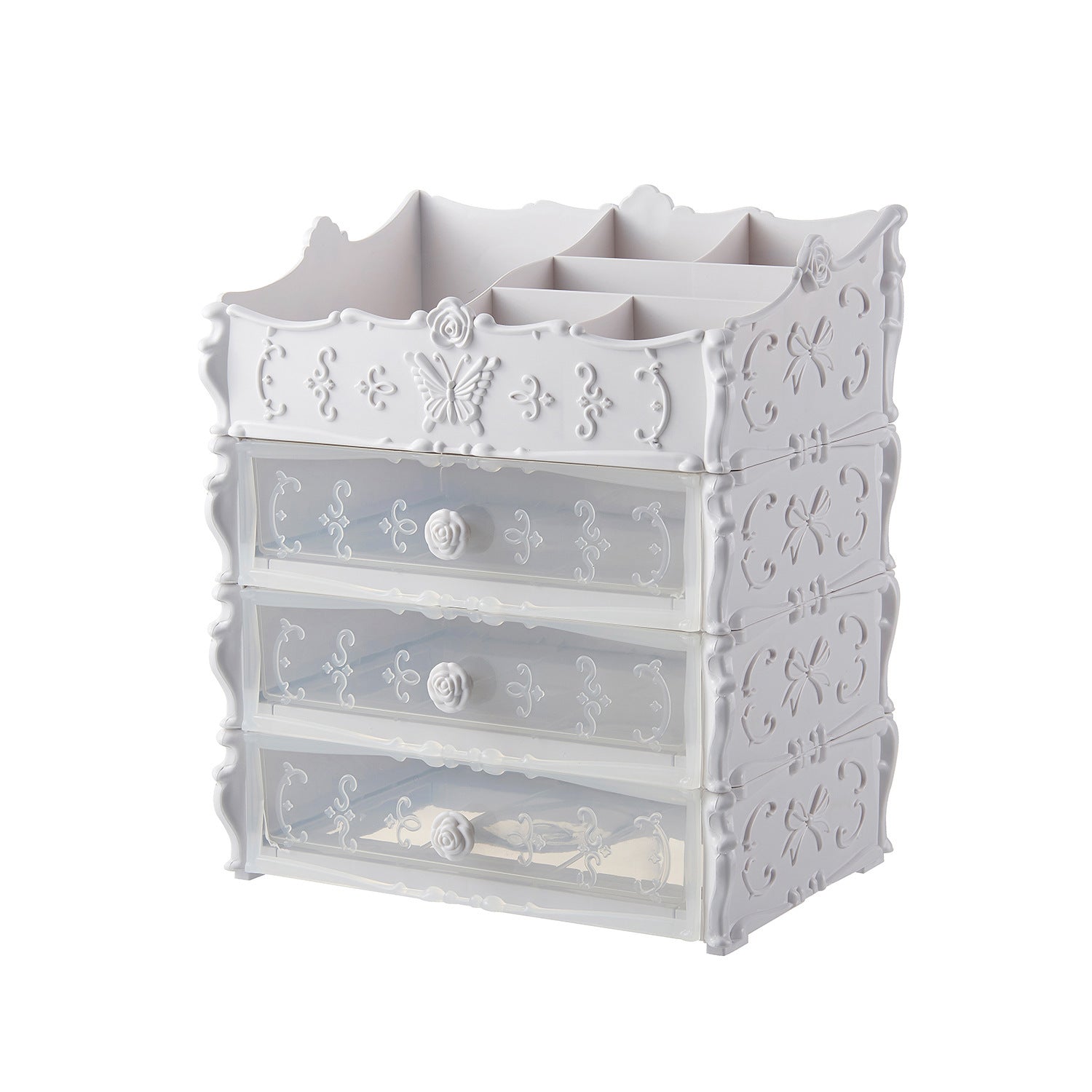 Transparent Makeup Organizer