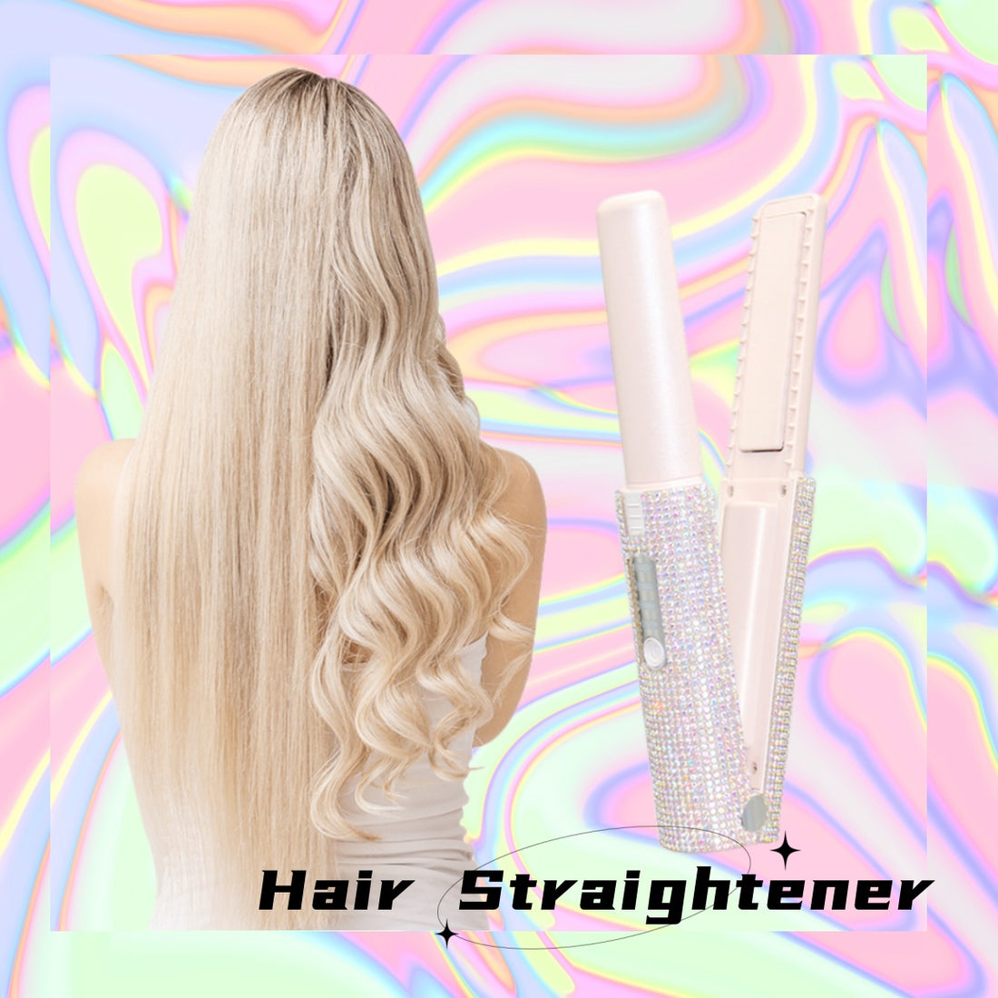 2-in-1 Hair Straightening Brush