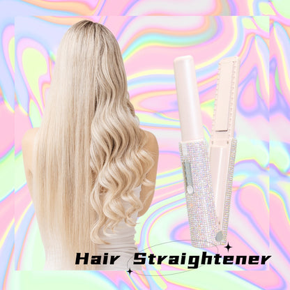 2-in-1 Hair Straightening Brush