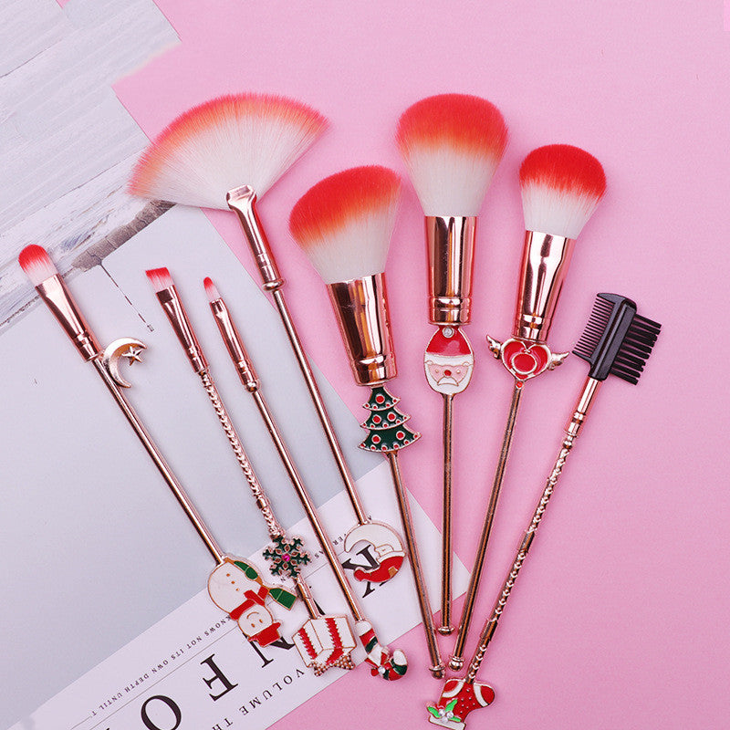 Christmas Moose Brush Set