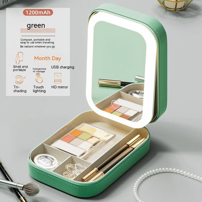 LED Light Makeup Storage Box