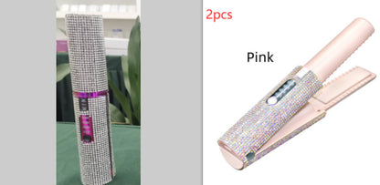 2-in-1 Hair Straightening Brush