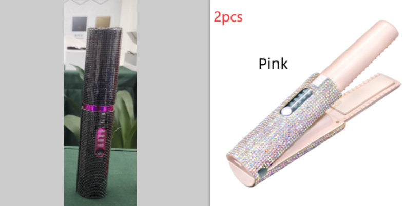 2-in-1 Hair Straightening Brush