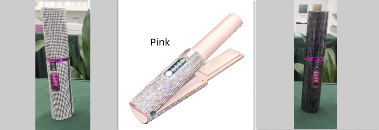 2-in-1 Hair Straightening Brush